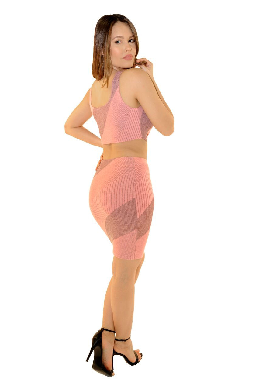 Sophia Skirt Set - Desired Clothing 